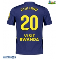 Atletico Madrid Giuliano Simeone #20 Bortedrakt 2025-26 Kortermet